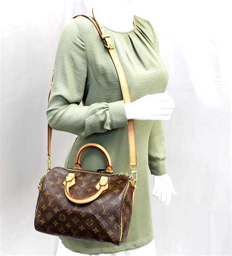 bauletto louis vuitton speedy bandouliere|louis Vuitton Speedy 25 monogram.